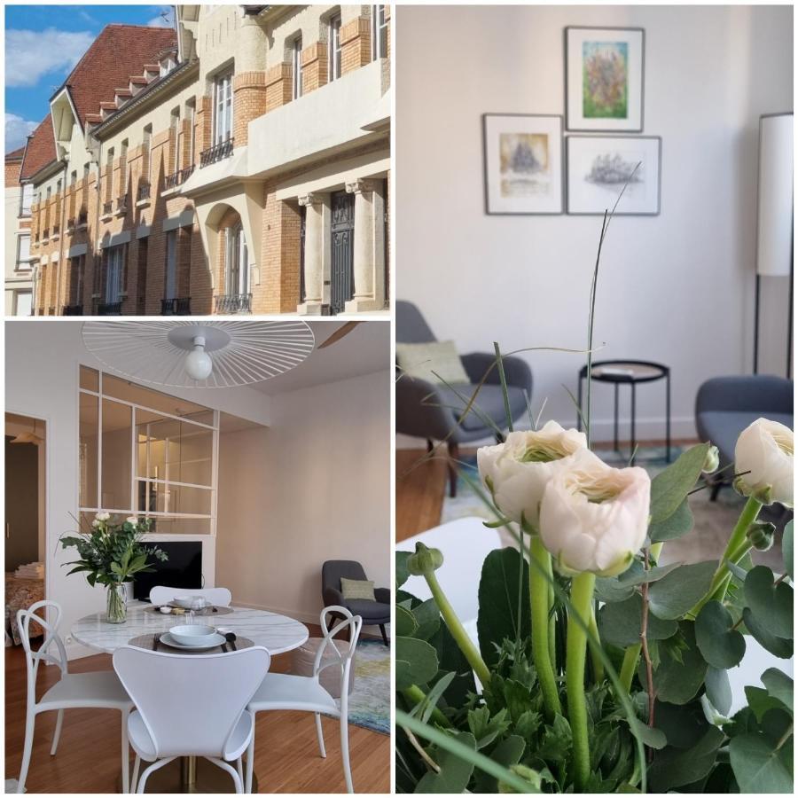 Ferienwohnung Au 53, Sous Le Chartil Reims Exterior foto